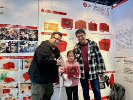 Lingnan's compact energy-saving and eco-friendly air purifier PureAura wins Gold Award at the International Exhibition of Inventions of Geneva