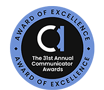 Communicator Awards 2025 - Award of Excellence logo