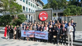 廣州中大嶺南工商企業家協會代表團到訪嶺南大學