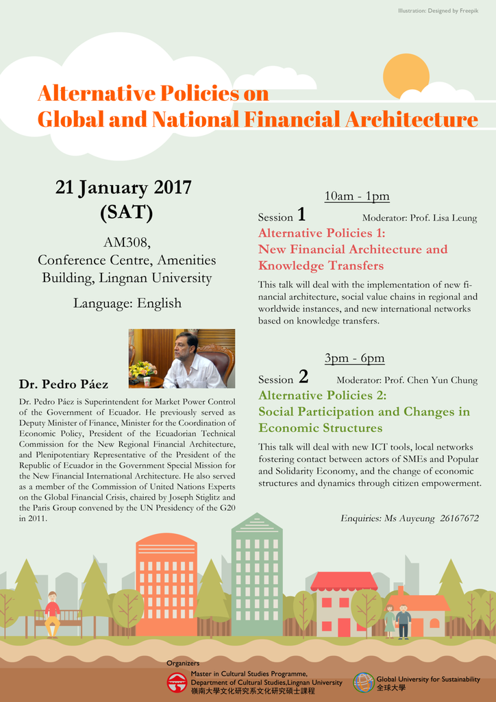 Alternative Policies on Global and National Financial Architecture by Dr. Pedro Páez