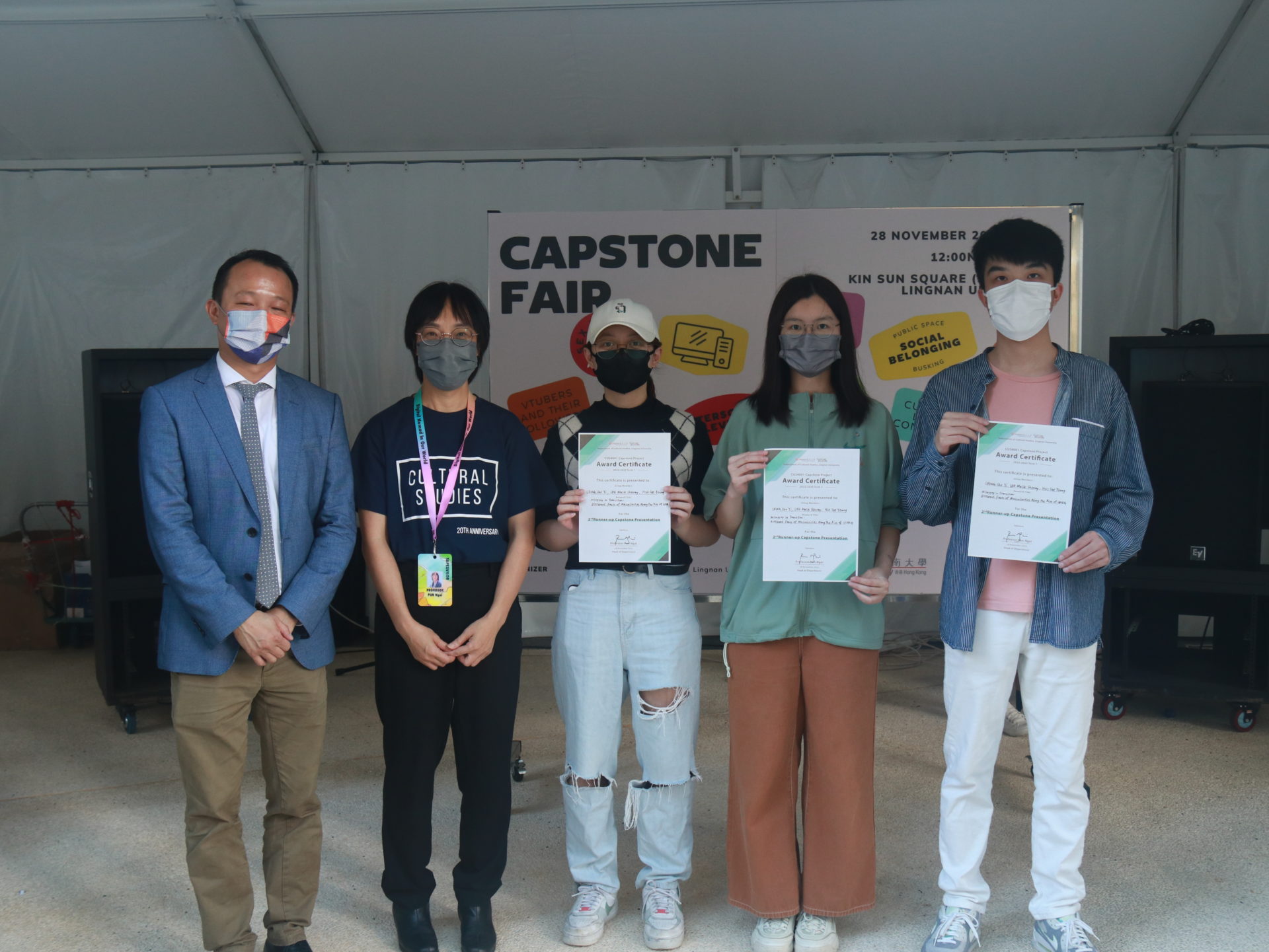 Capstone Fair awarded group 1