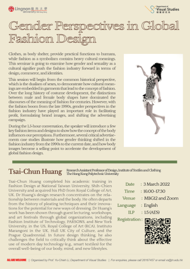 Gender Perspectives in Global Fashion Design