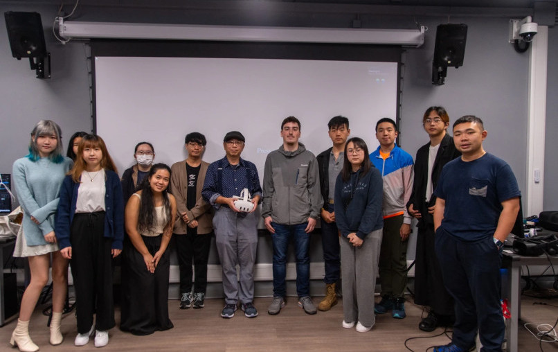 XR金獎導演黃心健到校分享 帶領學生沉浸式體驗虛擬實境作品 Image