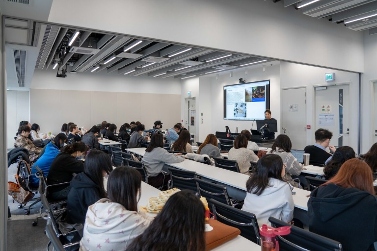 Guest lecture by Celia Ho from Para Site on 12 February 2025