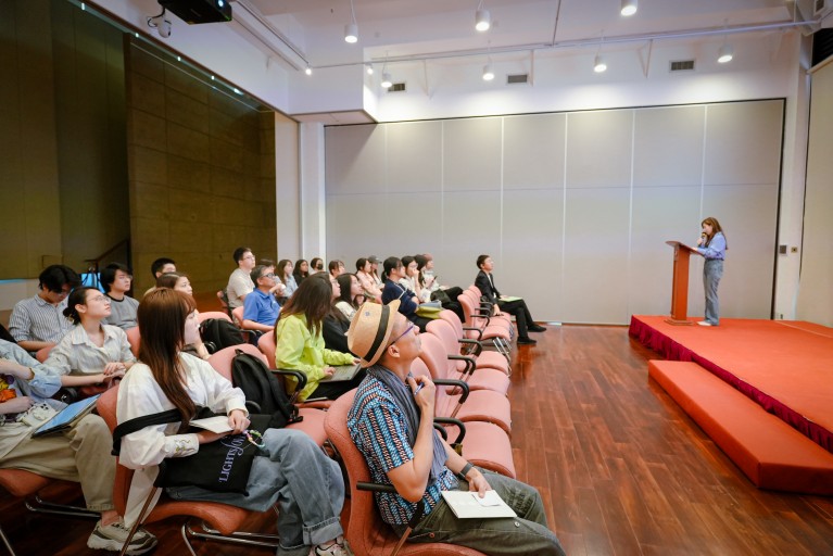 Guest lecture by Celia Ho from Para Site on 12 February 2025