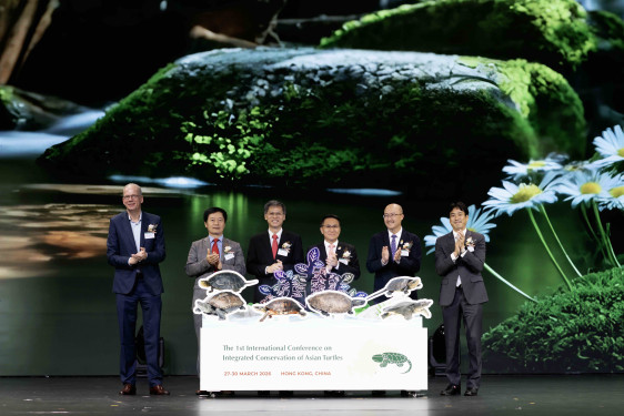 Lingnan University and Ocean Park hold first international conference on conservation of Asian turtles Over 100 global experts gather to promote protection of endangered turtles