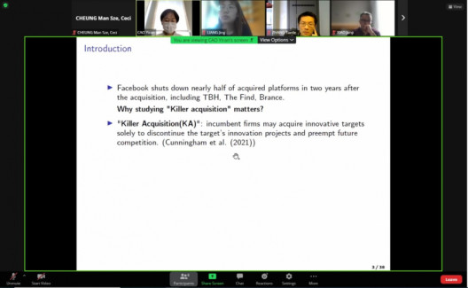 ECON Webinar by Ms. CAO Yiran, Carol on 17 March 2022