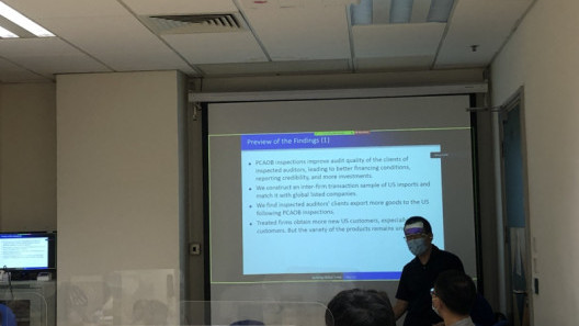 Brownbag Seminar by Prof. Sibo LIU on 18 November 2020