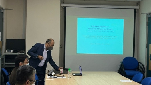 Seminar by Prof. Sambuddha Ghosh (SUFE and CUHK) on 3 Februray 2023