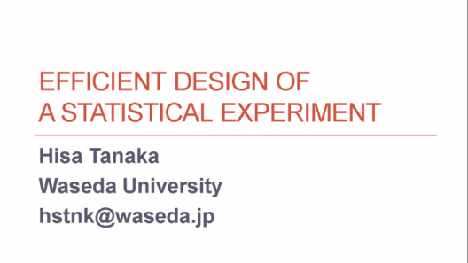 Seminar by Prof. Hisa TANAKA on 24 November 2020