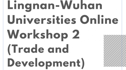 Lingnan-Wuhan Universities Online Workshop 2 on 28 November 2020