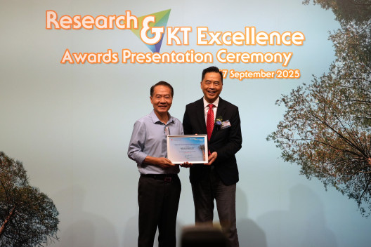 Research and Knowledge Transfer Excellence Awards Presentation Ceremony 2025 on 17 September 2025