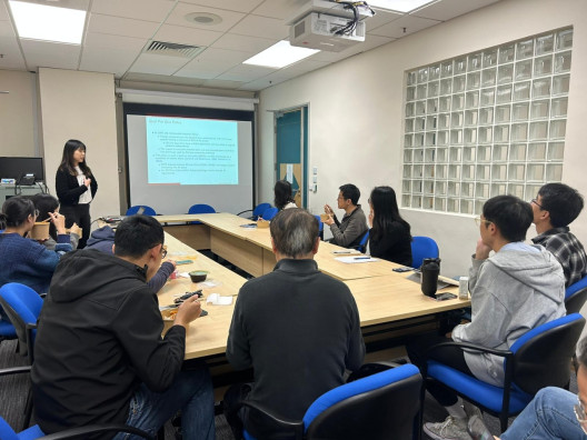 Brownbag Seminar cum Research Findings Seminar by Miss LIANG Jing on 15 March 2024