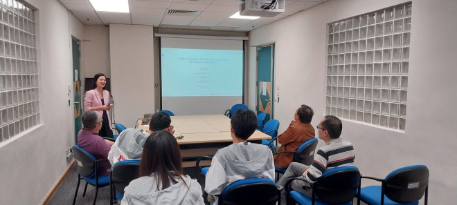 Seminar by Prof. HU Mantian (CUHK Business School) on 19 October 2023