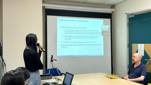 Brownbag Seminar cum Research Findings Seminar by Miss Tan Jiamin on 22 March 2024