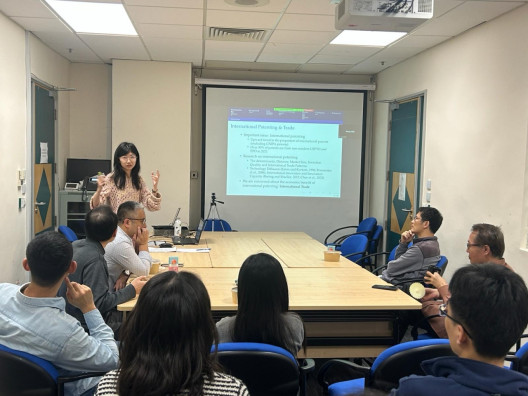 Brownbag Seminar cum Research Findings Seminar by Miss NIE Cong on 23 February 2024