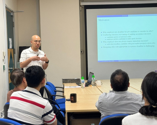 Seminar by Prof. ZHAO Xin (UIBE) on 29 April 2024