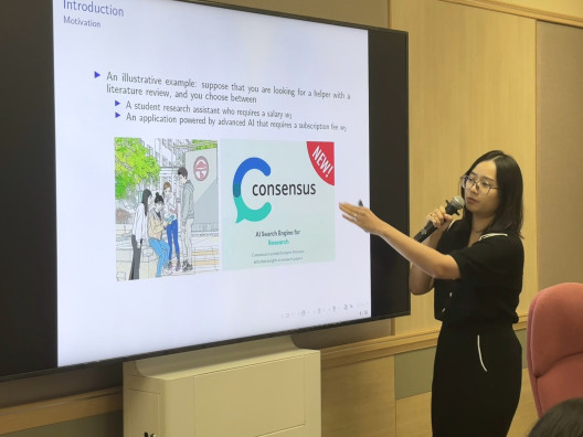 Brownbag Seminar by Prof. CHEN Yiting (Lingnan University) on 30 September 2025