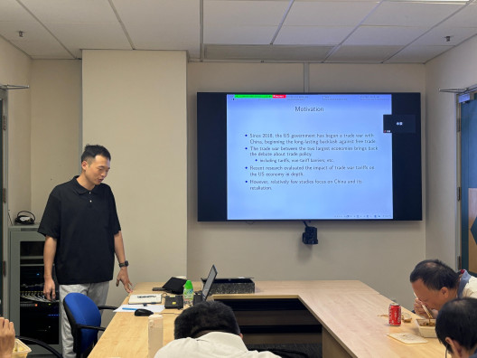 Brownbag Seminar cum Research Findings Seminar by Mr. LI Jinpo (PhD Student, Lingnan University) on 9 October 2025