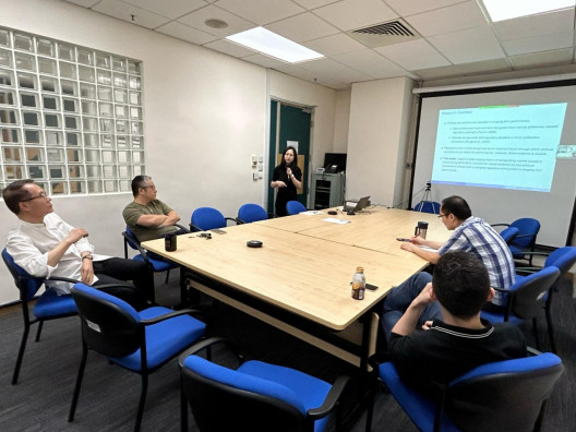Topic Defence Seminars by Ms. LEI You, Ms. GUO Yiting and Mr. LIU Mengxin (ECON PhD students) on 19 April 2024