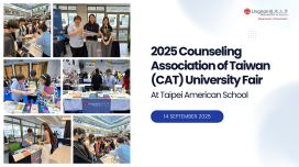 Participation in 2025 Counseling Association of Taiwan (CAT) University Fair