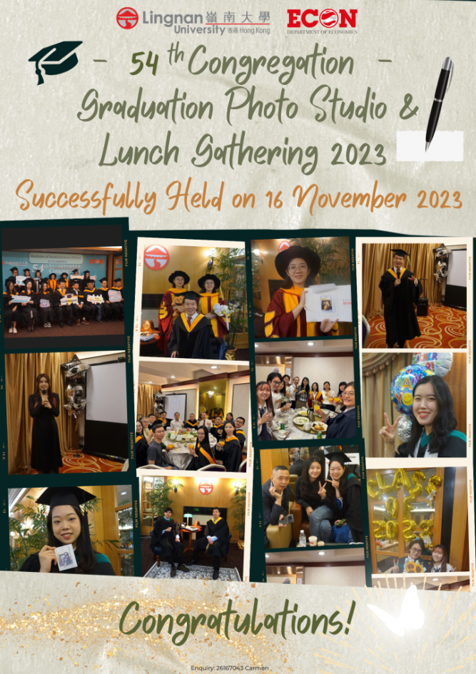 54th Graduation Photo Studio & Lunch Gathering 2023