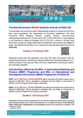 ECON Newsletter Issue 3