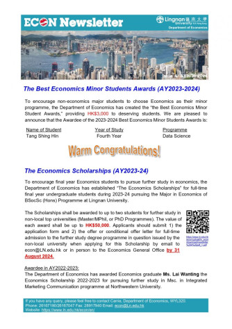 ECON Newsletter Issue 4