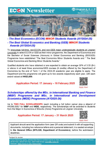 ECON Newsletter Issue 2