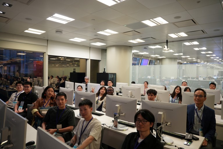Visit to Bloomberg
