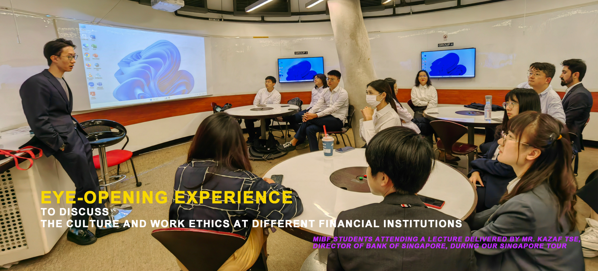 Eye-opening Experience to Discuss the Culture and Work Ethics at Different Financial Institutions