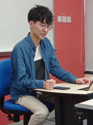 Poetry Reading with the young poet Eric Yip on 20 April 2023