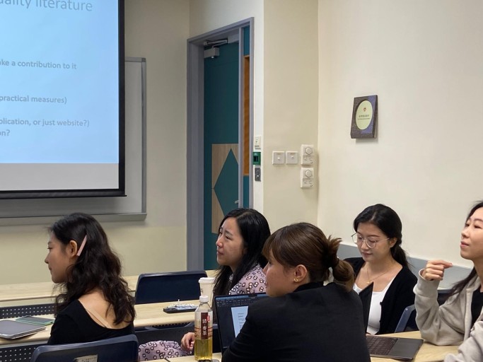 Sharing session with Prof. Gwen Bouvier on 18 October 2024