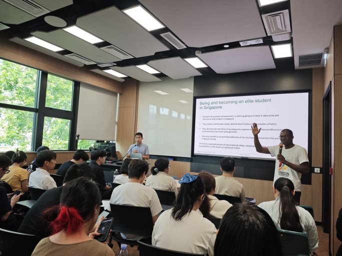 Prof. Mark Nartey, the Assistant Professor of the Department of English