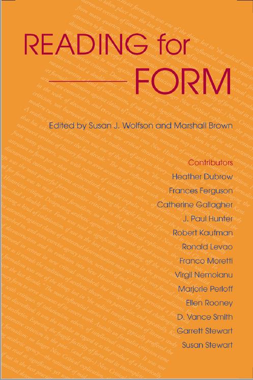 Reading for Form