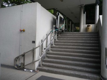 Stair Lifting Platform in Southern Student Hostel