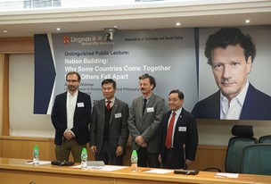 Andreas Wimmer教授於岭大杰出公开讲座分享对国族建立研究的见解