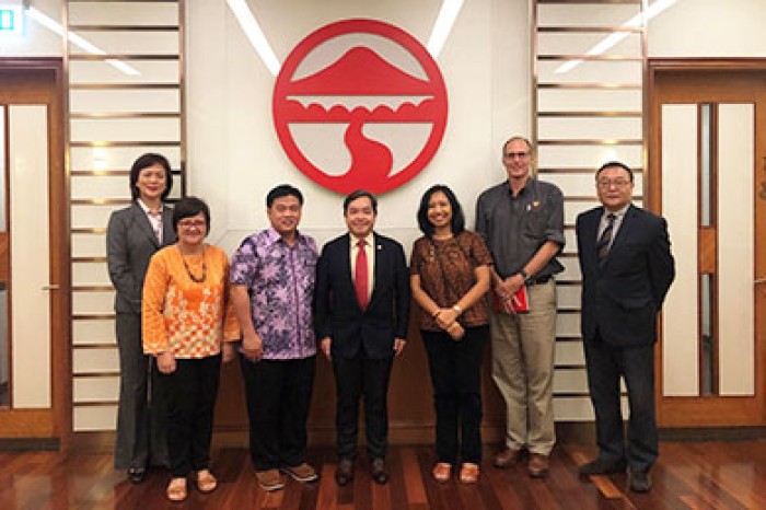 Delegation from Soegijapranata Catholic University