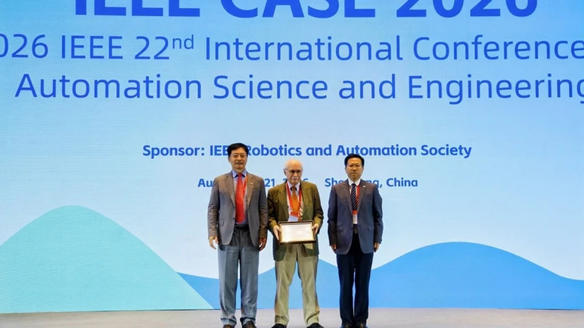 Lingnan Fellow Prof Grossmann attends IEEE CASE 2026, sharing research on enterprise-wide optimisation and industrial production planning