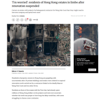 ‘I’m worried’: residents of Hong Kong estates in limbo after renovation suspended - South China Morning Post