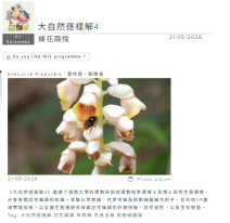 大自然逐樣解4 - 蜂花兩悅 - 香港電台