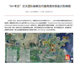 「AI+考古」交叉團隊破解古代植物遺存智能識別難題 - 山東大學新聞網