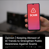 Opinion | Keeping Abreast of AI Trends to Strengthen Public Awareness Against Scams - 橙新聞（只有英文）