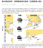 嶺大聯合研究：熱帶動物或已接近「生理耐熱上限」 - 紫荆雜誌