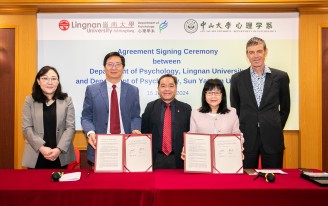 Lingnan University and Sun Yat-sen University renew five-year partnership agreement in Psychology