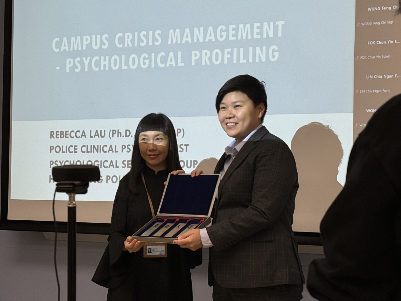 岭南大学与屯门警区合办讲座共建关爱校园