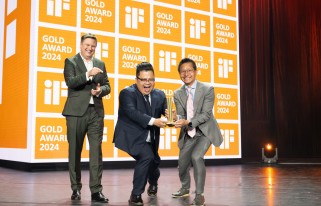 Lingnan’s low-cost compact air purifier PureAura wins Gold Award at iF Design Award 2024