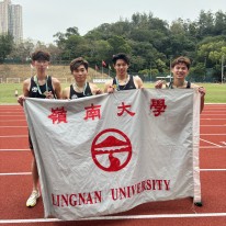 Lingnan's track and field athletes crowned one gold and two silver medals at 62nd USFHK Annual Athletic Meet