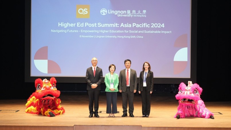 Lingnan University hosts QS Higher Education Post-Summit: Asia Pacific 2024 to discuss higher education for sustainability