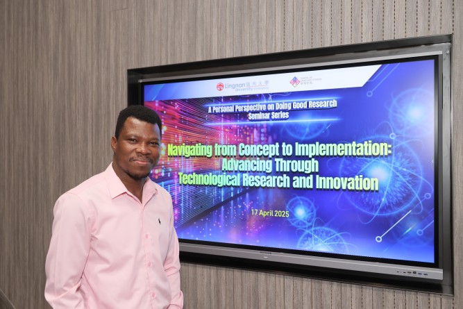 PhD student Mr Nelson Nyabanyi N-yanbini